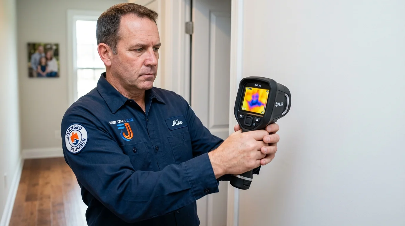 Thermal imaging leak detection by Johns Plumbing LLC in West Covina